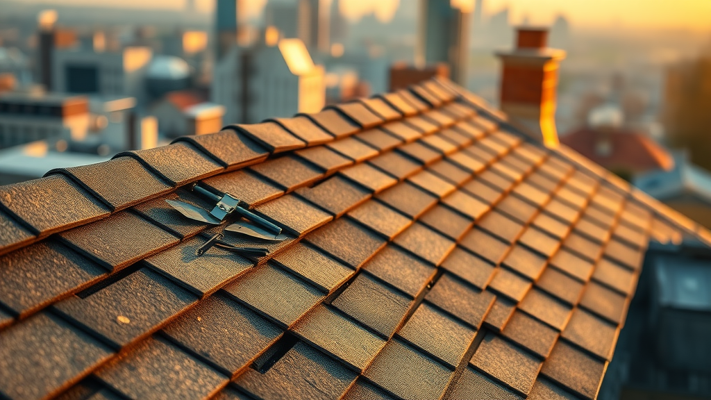 side-by-side comparison damaged shingles vs new showing when roof inspection checklist points to repair